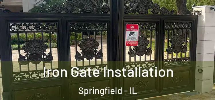 Iron Gate Installation Springfield - IL